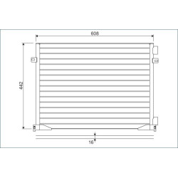 Kondensatorius, oro kondicionierius VALEO 817577