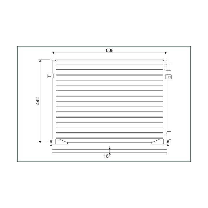 Kondensatorius, oro kondicionierius VALEO 817577