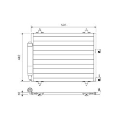 Kondensatorius, oro kondicionierius VALEO 817579