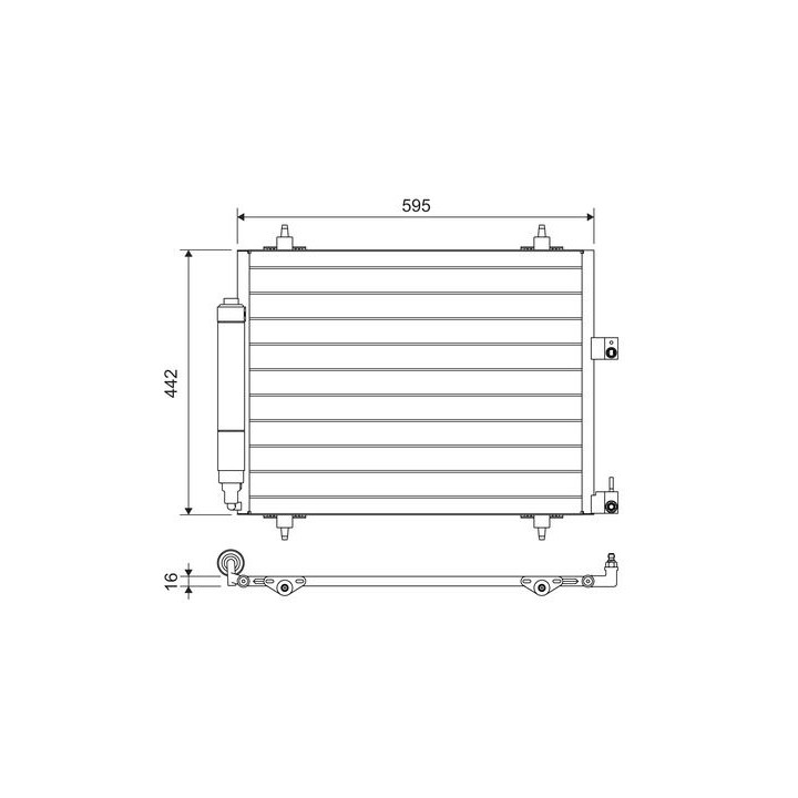Kondensatorius, oro kondicionierius VALEO 817579
