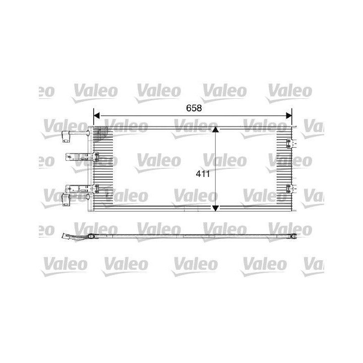 Kondensatorius, oro kondicionierius VALEO 817645