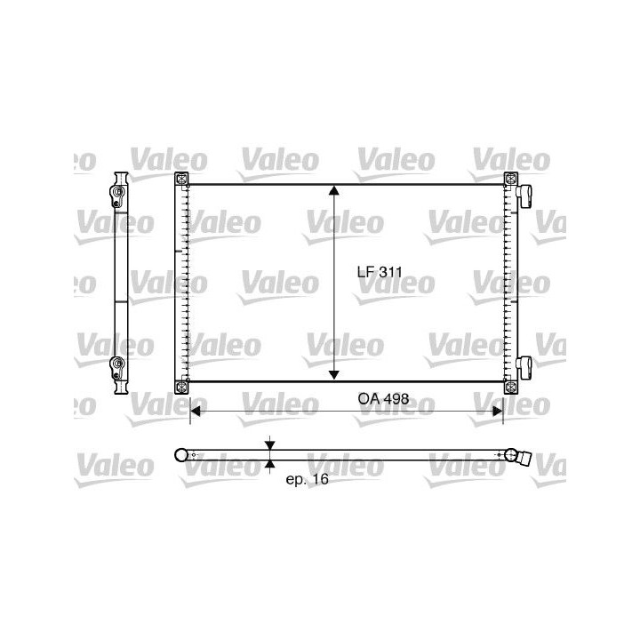 Kondensatorius, oro kondicionierius VALEO 817685