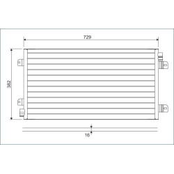 Kondensatorius, oro kondicionierius VALEO 817689
