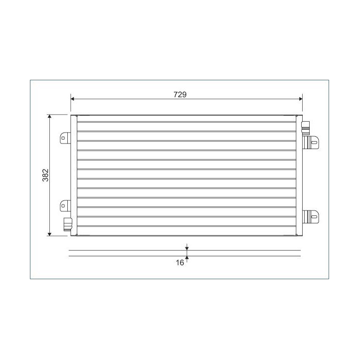 Kondensatorius, oro kondicionierius VALEO 817689