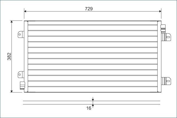 Kondensatorius, oro kondicionierius VALEO 817689