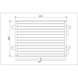 Kondensatorius, oro kondicionierius VALEO 817701