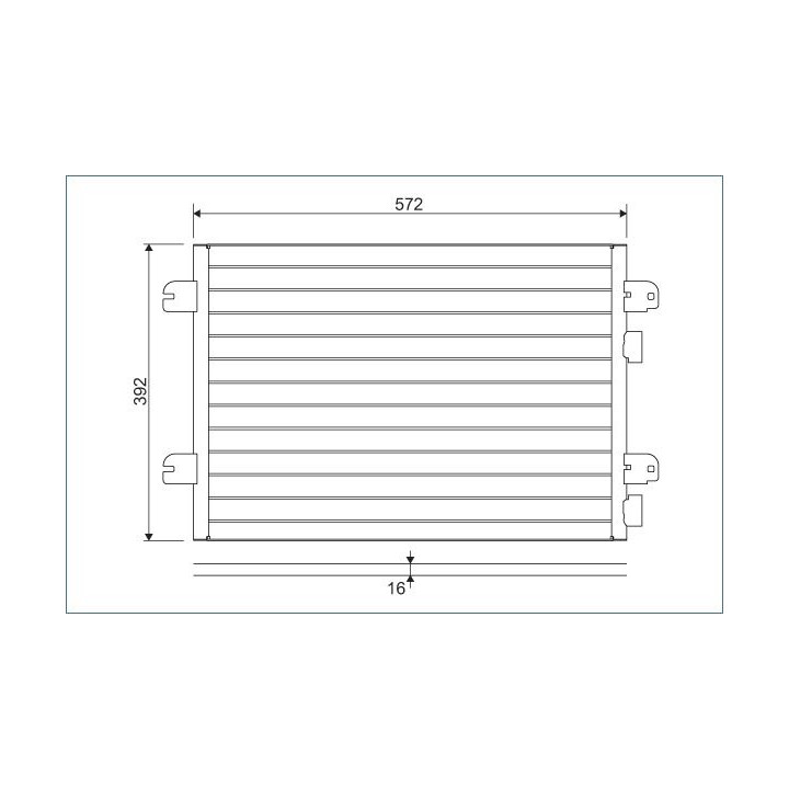 Kondensatorius, oro kondicionierius VALEO 817701