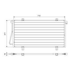 Kondensatorius, oro kondicionierius VALEO 817742