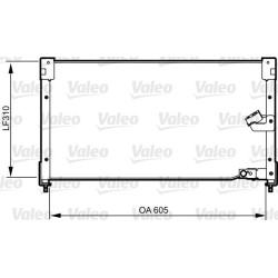 Kondensatorius, oro kondicionierius VALEO 817781