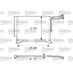 Kondensatorius, oro kondicionierius VALEO 817837