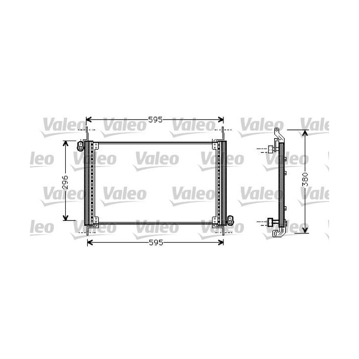 Kondensatorius, oro kondicionierius VALEO 818009