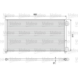 Kondensatorius, oro kondicionierius VALEO 818017