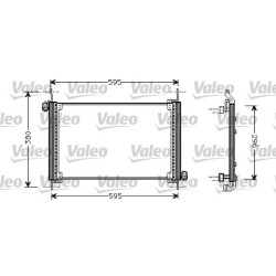 Kondensatorius, oro kondicionierius VALEO 818019
