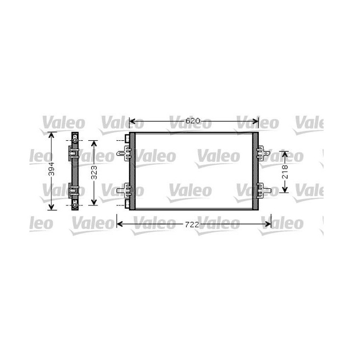 Kondensatorius, oro kondicionierius VALEO 818027