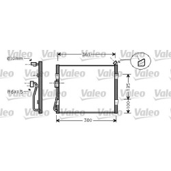Kondensatorius, oro kondicionierius VALEO 818031