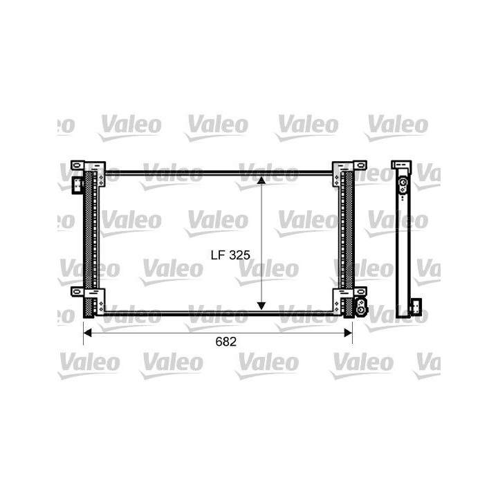 Kondensatorius, oro kondicionierius VALEO 818036