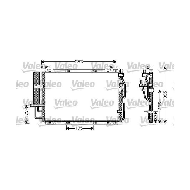 Kondensatorius, oro kondicionierius VALEO 818075