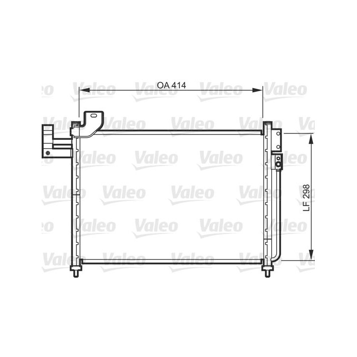 Kondensatorius, oro kondicionierius VALEO 818088