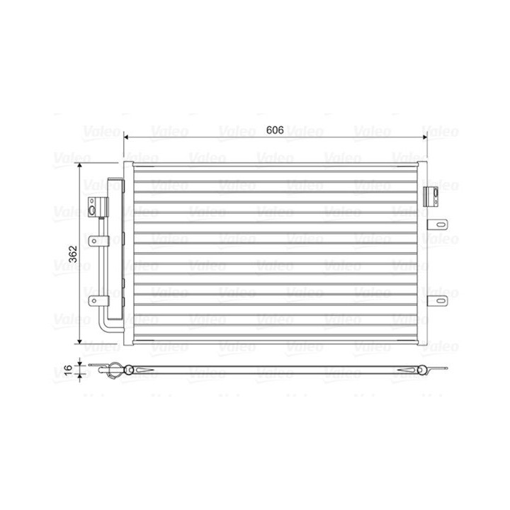 Kondensatorius, oro kondicionierius VALEO 822551