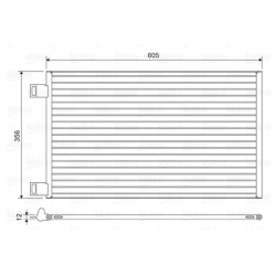 Kondensatorius, oro kondicionierius VALEO 822553