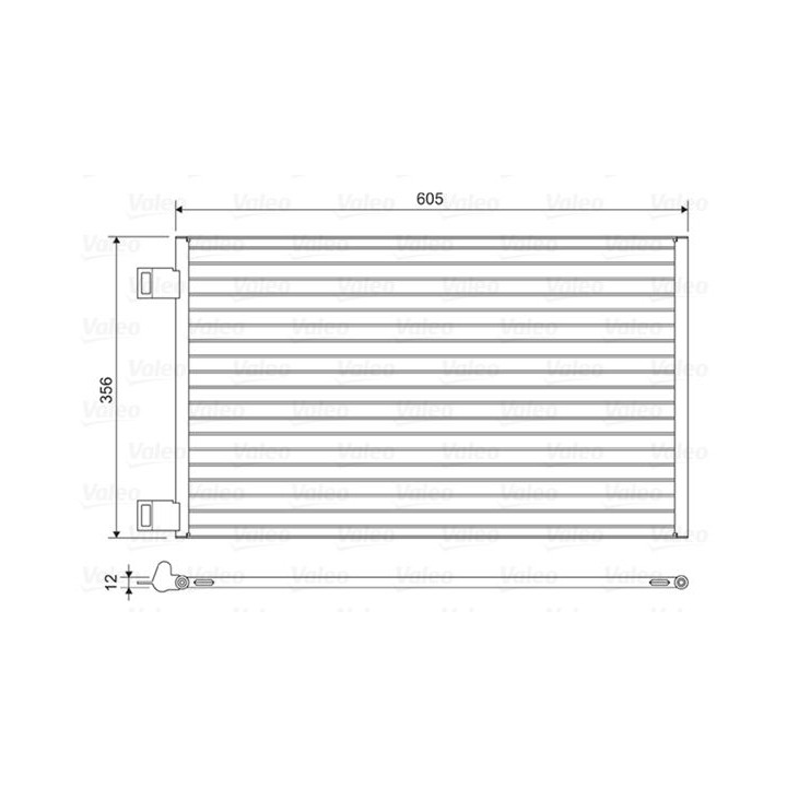 Kondensatorius, oro kondicionierius VALEO 822553