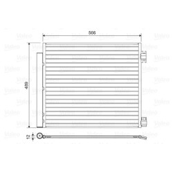 Kondensatorius, oro kondicionierius VALEO 822559
