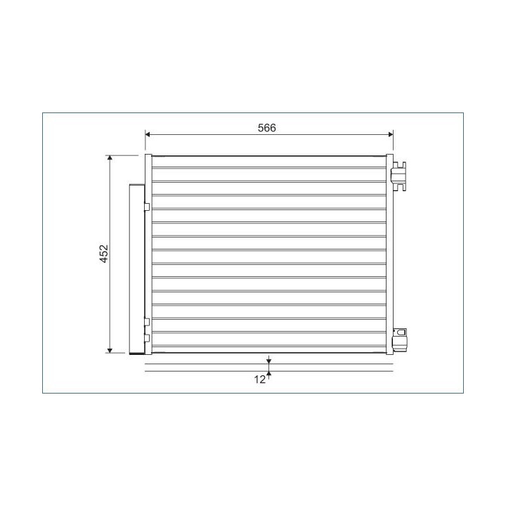 Kondensatorius, oro kondicionierius VALEO 822569