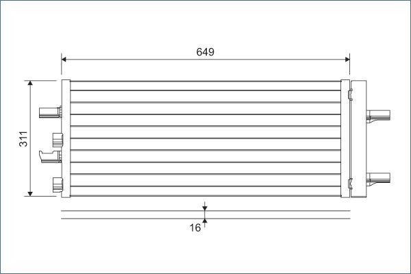 Kondensatorius, oro kondicionierius VALEO 822615