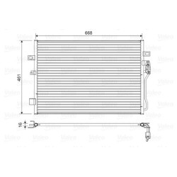 Kondensatorius, oro kondicionierius VALEO 822625