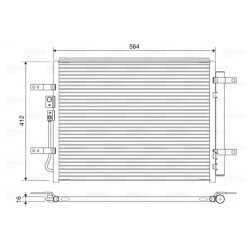 Kondensatorius, oro kondicionierius VALEO 822628