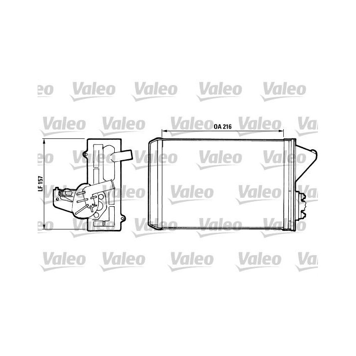 šilumokaitis, salono šildymas VALEO 811397
