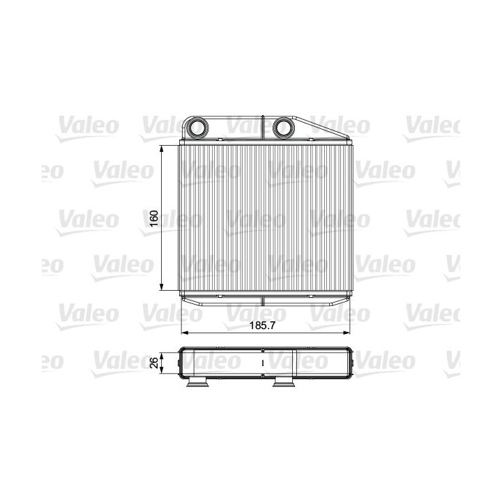 šilumokaitis, salono šildymas VALEO 811502