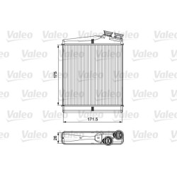 šilumokaitis, salono šildymas VALEO 811512