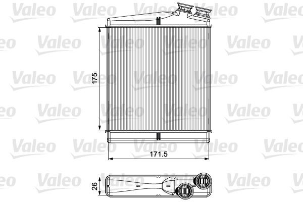 šilumokaitis, salono šildymas VALEO 811512
