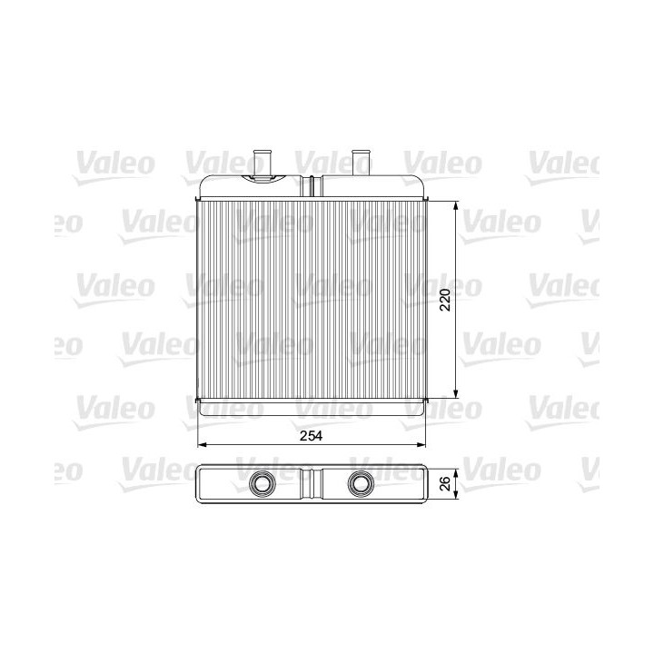 šilumokaitis, salono šildymas VALEO 811539