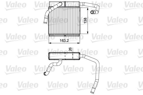 šilumokaitis, salono šildymas VALEO 811552