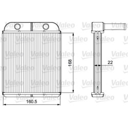 šilumokaitis, salono šildymas VALEO 811559