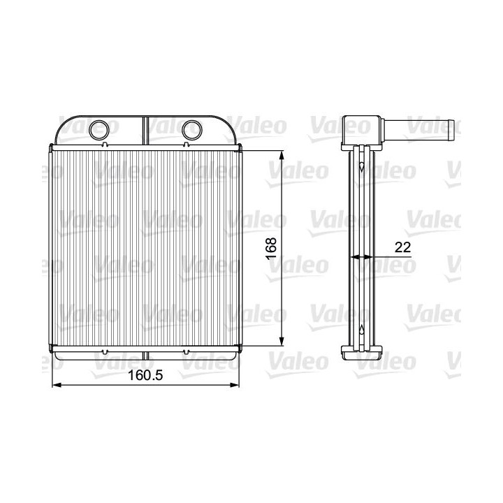 šilumokaitis, salono šildymas VALEO 811559