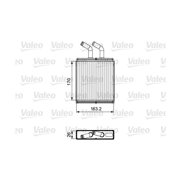 šilumokaitis, salono šildymas VALEO 811561