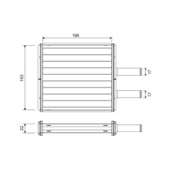 šilumokaitis, salono šildymas VALEO 811572