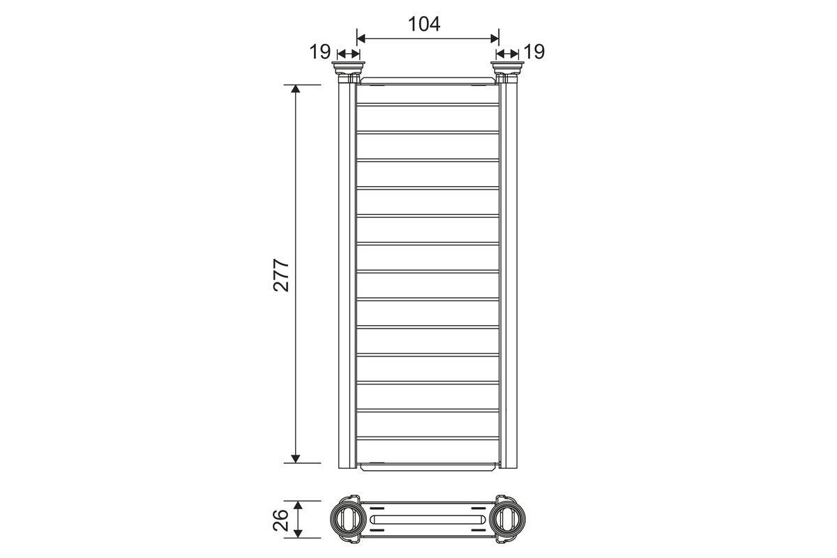 šilumokaitis, salono šildymas VALEO 811585