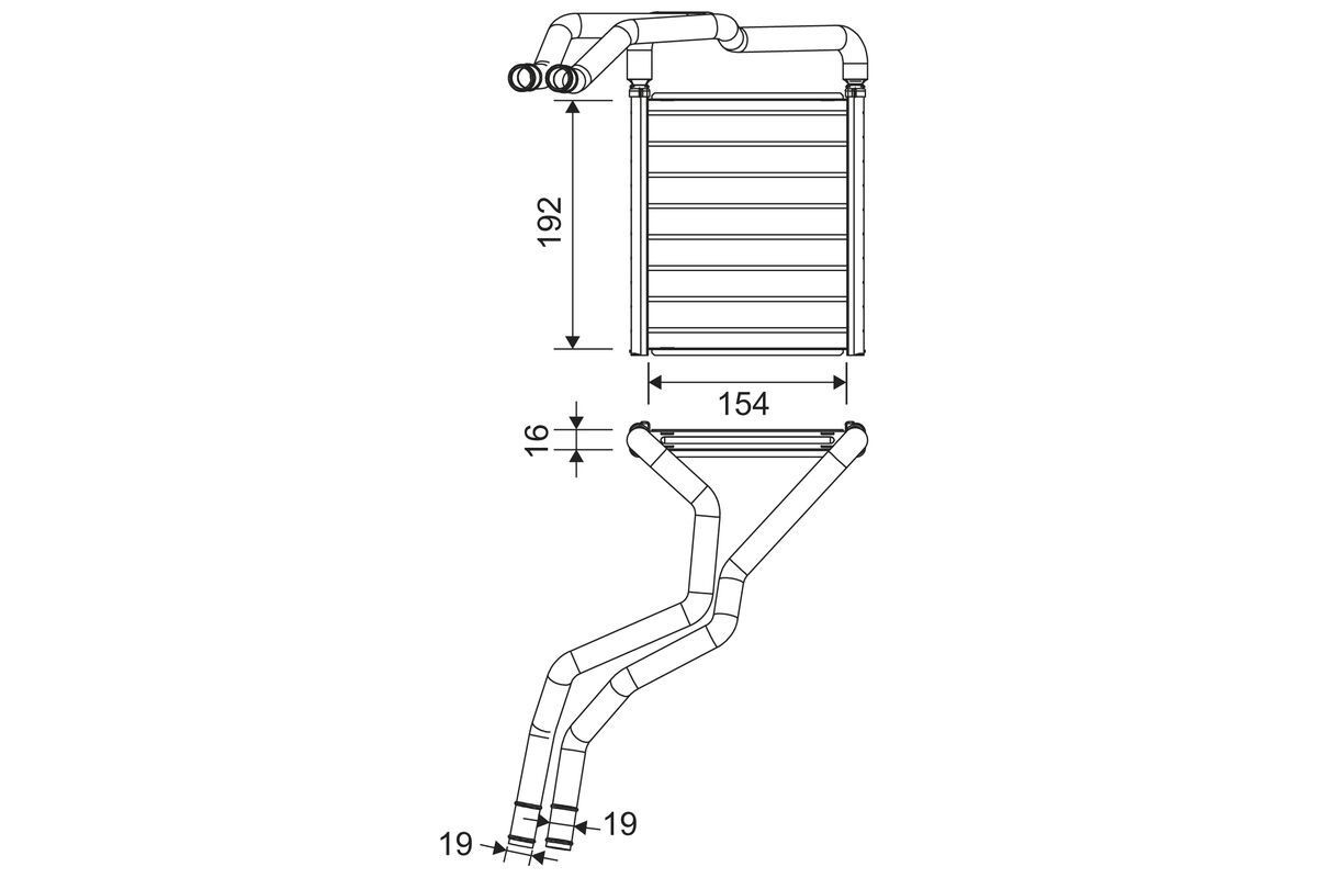 šilumokaitis, salono šildymas VALEO 811603