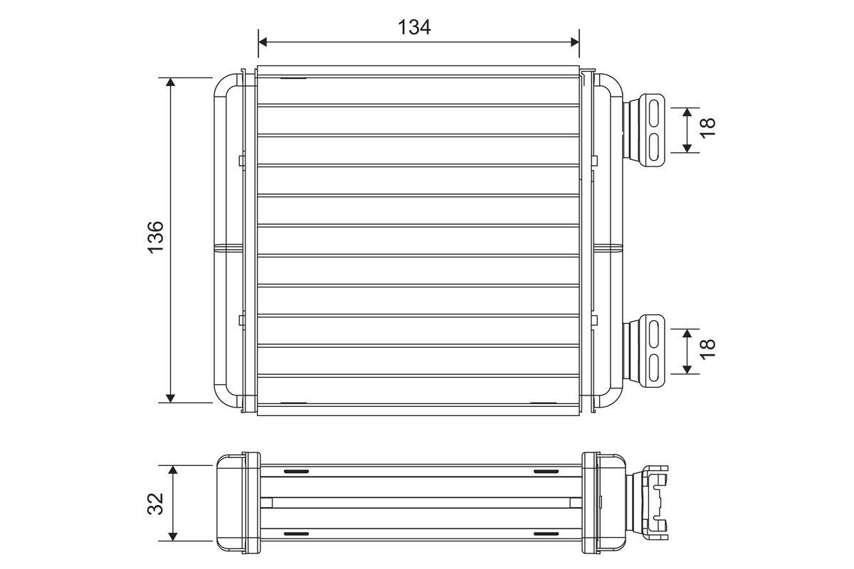 šilumokaitis, salono šildymas VALEO 811629