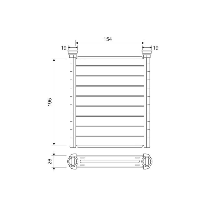 šilumokaitis, salono šildymas VALEO 811641