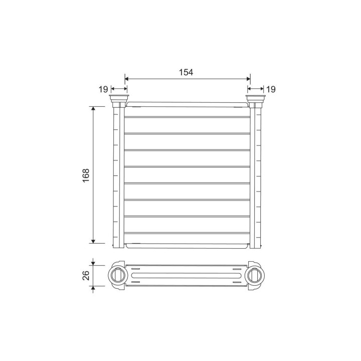 šilumokaitis, salono šildymas VALEO 811649
