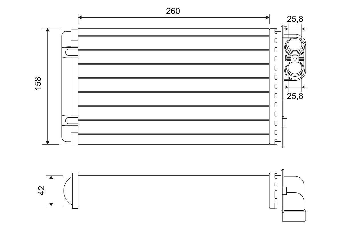 šilumokaitis, salono šildymas VALEO 812048