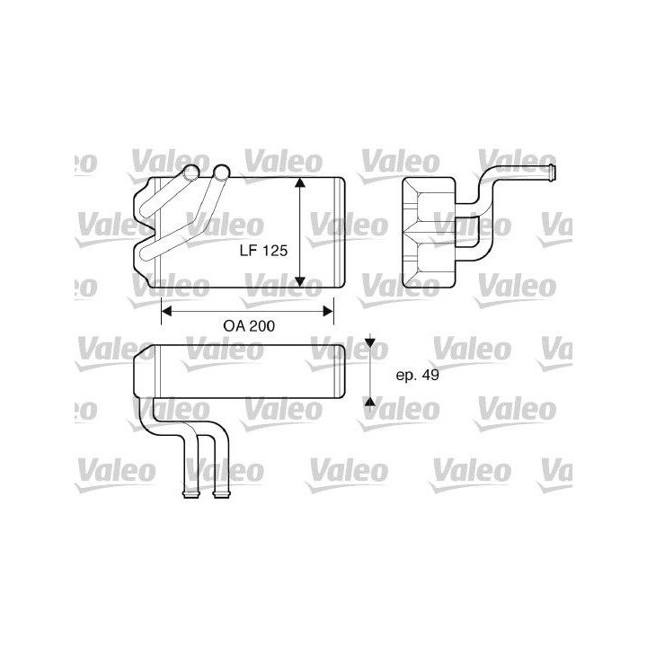 šilumokaitis, salono šildymas VALEO 812069