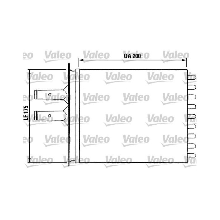 šilumokaitis, salono šildymas VALEO 812081