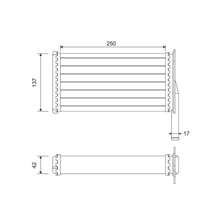 šilumokaitis, salono šildymas VALEO 812129