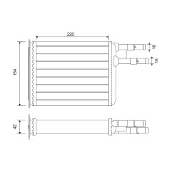 šilumokaitis, salono šildymas VALEO 812141